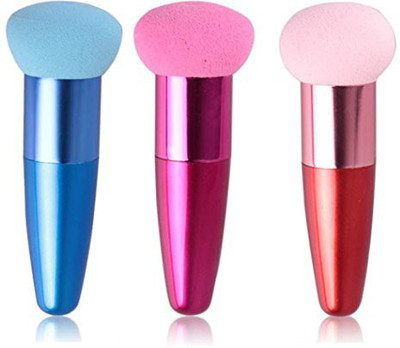 

Bestpriceam Makeup Brush Sets 3 Pcs Women Cosmetic Liquid Cream Foundation Concealer Sponge Lollipop(Pack of 3)