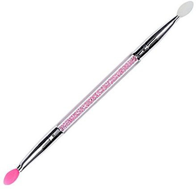 Gracefulvara Double Head Silicone Eye Shadow Mask Brush(Pack of 1)