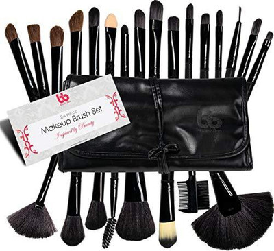 

Beauty Bon Professional Cosmetic Makeup Brushes Set Beauty Make Up Face Kit Eyeshadow Foundation Eyeliner Bronzer(Pack of 24)