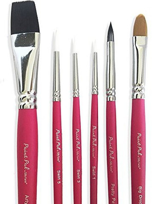 

Silly Farm Paint Pal 6 Piece Brush Collection(Pack of 6)