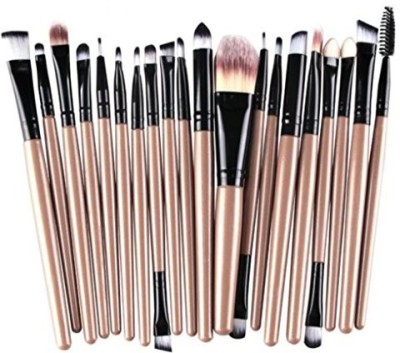 

Coper 20 Pcs Makeup Brush Set Tools Make Up Toiletry Kit Wool(Pack of 20)