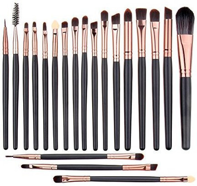 

Unimeix Eye Makeup Brushes Set Eyeliner Eyeshadow Blending(Pack of 20)