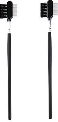 

Haishell 2 Pcs Premium Eyelash Comb Eyebrow Brush Combo Define Your Brow And Lashes Reusable Lash Groomer Set(Pack of 2)