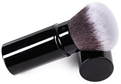 

Aguder Soft Nylon Fiber Bristles Retractable Makeup Brush Black(Pack of 1)