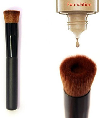 

Voberry Best Foundation Brush Flat Top Face Applicator Blender For Liquids Creams Contour Powders(Pack of 1)
