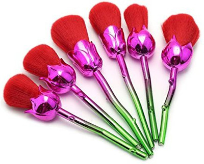 

Sela Beauty Enchanted Rose Makeup Brush Set(Pack of 6)