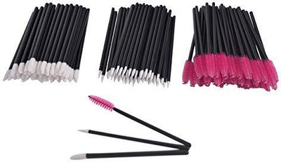 

Sankuwen 300Pcs Disposable Eyeliner Brushes Eyelash Mascara Lip Lipstick Wands Make Up Applicators Brush Kit(Pack of 300)