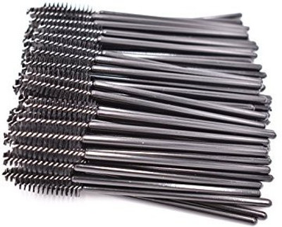 Artbeauty Pack Of 100 Disposable Eyelash Mascara Applicator Wand Brush(Pack of 100)