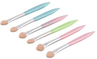 

Dealmux Plastic Handle Sponge Woman Home Makeup Powder Eyeshadow Beauty Brush Tool 6Pcs(Pack of 6)