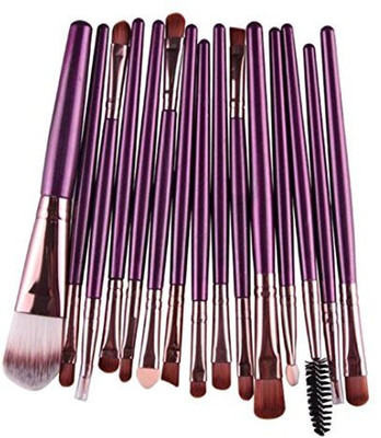 

Lavany Eye Shadow Foundation Eyebrow Lip Brush Makeup Brushes Tool 15 Pcs Sets(Pack of 15)