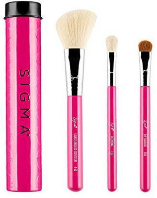 

Sigma Beauty Essential Trio Brush Set(Pack of 3)