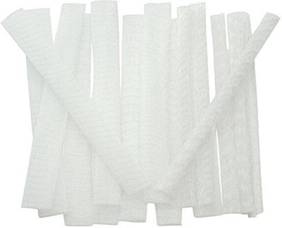 

Toogoor Makeup Brush Mesh Sheath Toogoo 15 Pcs Cosmetic Make Up Pen Netting Cover Protectors Guards White(Pack of 15)