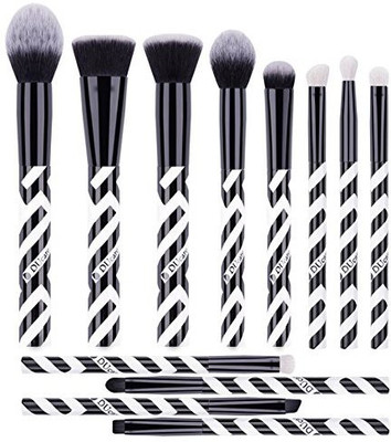 

Ducare Makeup Brushes Set 12 Pcs Face Foundation Blush Contour Eyeliner Eye Shadow Lip Cosmetic For Powder Liquid Cream(Pack of 12)