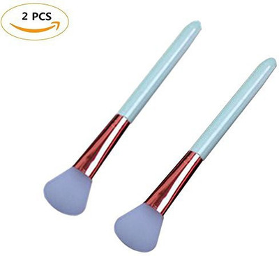 

Beauty On Line Facial Mask Brush Women Fashion Diy Make Tools Face Mud Mixing Cosmetic Makeup Soft Silicone H01(Pack of 2)