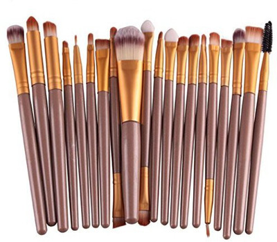 

Gbsell 20 Pcs Set Makeup Brush Tools Make Up Toiletry Kit Wool(Pack of 20)