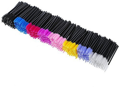 

La Tartelette 400 Pieces Multicolored Disposable Mascara Wands Eyelash Brush Makeup Applicators Cosmetic Kit 8 Colors(Pack of 400)