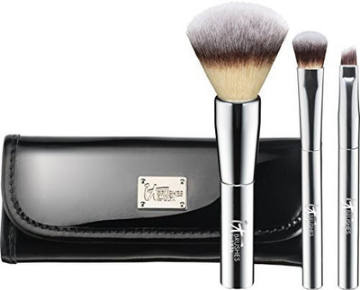 

It Cosmetics Your Beautiful Basics 3 Pc Face Eye Travel Brush Set(Pack of 3)