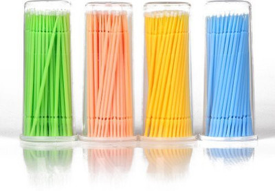 

Alincas 2013Newestseller 100Pcs Eyelash Extension Lint Free Microbrush(Pack of 100)
