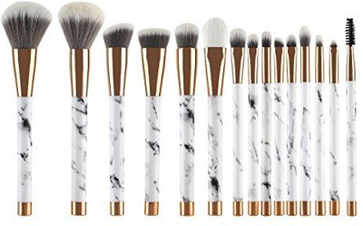 

Unimeix Makeup Brushes 15 Pieces Brush Set Premium Face Eyeliner Blush(Pack of 15)
