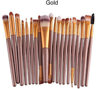 

Lookatool 20 Pcs Set Makeup Brush Tools Make Up Toiletry Kit Wool(Pack of 20)