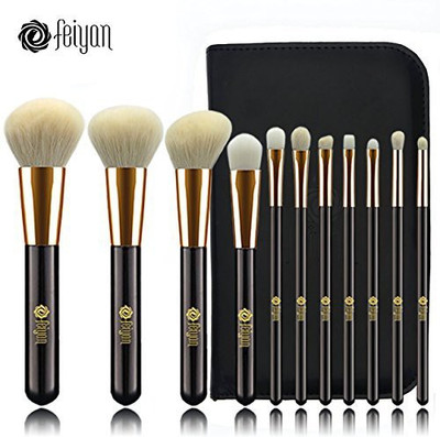 

Feiyan Make Up Brushes 11Pcs Premium Cosmetic Makeup Brush Set(Pack of 11)