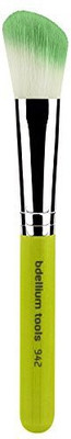 

Bdellium Tools Professional Eco Friendly Makeup Brush Green Bambu Series With Vegan Synthetic Bristles Slanted Contour 942(Pack of 1)