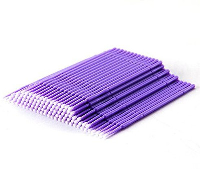 

Gracefulvara 100Pcs Micro Swab Brush Disposable Applicators For Eyelash Extension(Pack of 100)