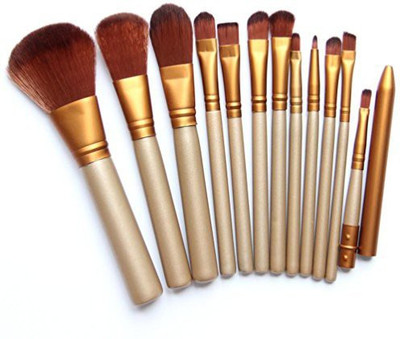 

Cokate Pro Makeup Cosmetic 12Pcs Eyeshadow Brushes Set Powder Foundation Lip B(Pack of 12)