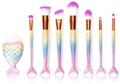 

Topunder Professional Makeup Brush Set Brushes For Facial And Brow Lip By B(Pack of 8)