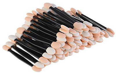

Nuolux Eyeshadow Applicators Disposable Brush Makeup Applicator 100 Pack(Pack of 100)