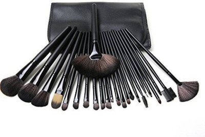 

Forever 21 Makeup Brush Set, 24 Pieces with Black PU Leather Case (Pack of 24)(Pack of 24)