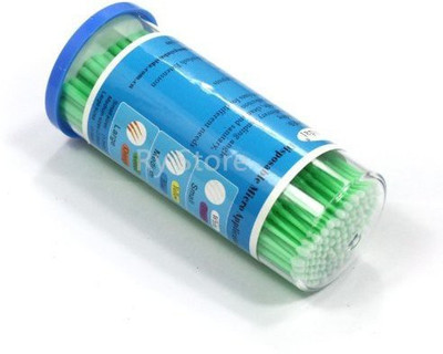 

Windmax 100 Pcs Disposable Micro Brushes Cotton Swab Roll Applicators Tube L Size(Pack of 100)
