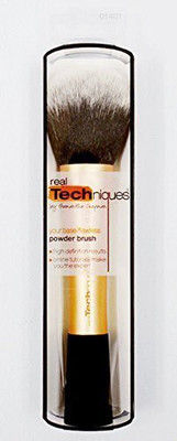 

Real Techniques Makeup Brush Hd Powder 1401 Cosmetics Face Expert Nib(Pack of 1)