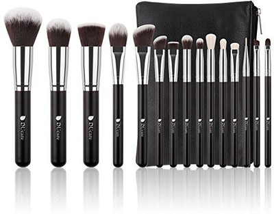 

Ducare 15 Pcs Makeup Brushes Synthetic Kabuki Foundation Eyeshadow Set With Cosmetic Bag(Pack of 15)