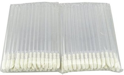 

Yueton Pack Of 100 Disposable Lip Brush Lipstick Gloss Wands Applicators Makeup Cosmetic Tool(Pack of 100)