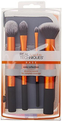 

Real Techniques Sam Nic Picks Makeup Brushes Core Collection Starter Kit By(Pack of 4)