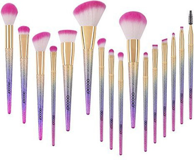 

Docolor Makeup Brushes 16Pcs Fantasy Make Up Set Foundation Concealer Eyeshadow Brush Kit(Pack of 16)
