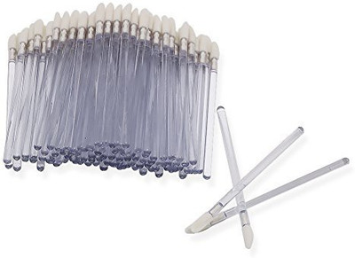 

Shintop Disposable Makeup Lip Brush Lipstick Gloss Wands Applicator Perfect Make Up Tool(Pack of 100)
