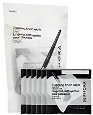 

Sephora Collection Brush It Off Cleansing Wipes(Pack of 6)