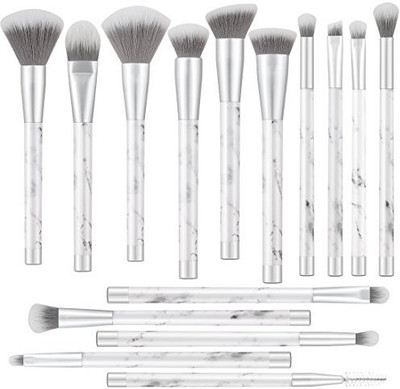 

Unimeix Marble Makeup Brushes 15 Pieces Brush Set(Pack of 15)