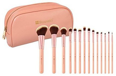 

BH Cosmetics Bh Cosmetics Chic 14 Piece Brush Set With Cosmetic Case(Pack of 14)