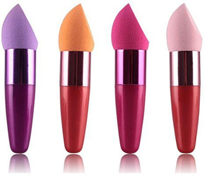 

Yrd Tech Makeup Brushes Women Cosmetic Liquid Cream Foundation Concealer Sponge Lollipop(Pack of 4)