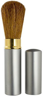 

Juvitus Retractable Travel Make Up Brush With Silver Handle(Pack of 1)