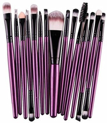 

Emubody 15Pcs Makeup Brushes Eye Shadow Foundation Eyebrow Lip Brush Tool(Pack of 15)