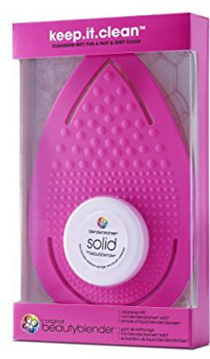 

Beauty Blender Keep It Clean Flexible Silicone Cleansing Pad For Makeup Sponges Brushes(Pack of 1)