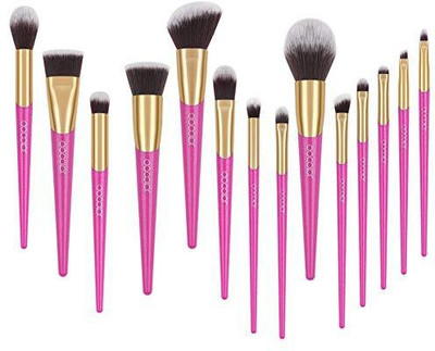 

Docolor Vstyle Makeup Brushes Set 14Pcs Foundation Blending Eyeshadow Kit(Pack of 14)