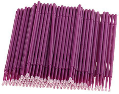 

Dovewill Lot Of 100 Mascara Wands Individual Swabs For Eyelash Glue Removal Lashes Extensions Disposable Micro Brushes(Pack of 100)