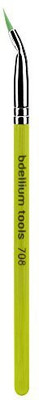 

Bdellium Tools Professional Ecofriendly Makeup Brush Green Bambu Series With Vegan Synthetic Bristles Bent Eyeliner 708(Pack of 1)