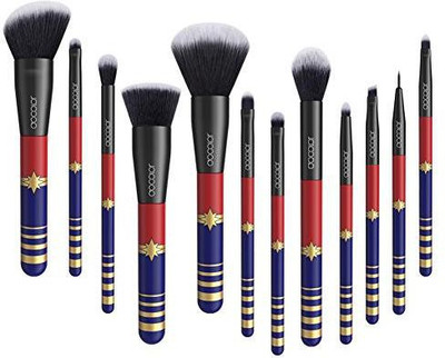 

Docolor 12Pcs Makeup Brushes Starlight Goddess Set Foundation Blending Eyeshadow Kit(Pack of 12)