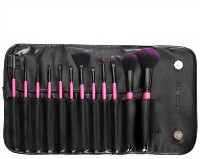 

BH Cosmetics Bh Cosmetics 12 Piece Synthetic Brush Set Berry(Pack of 12)